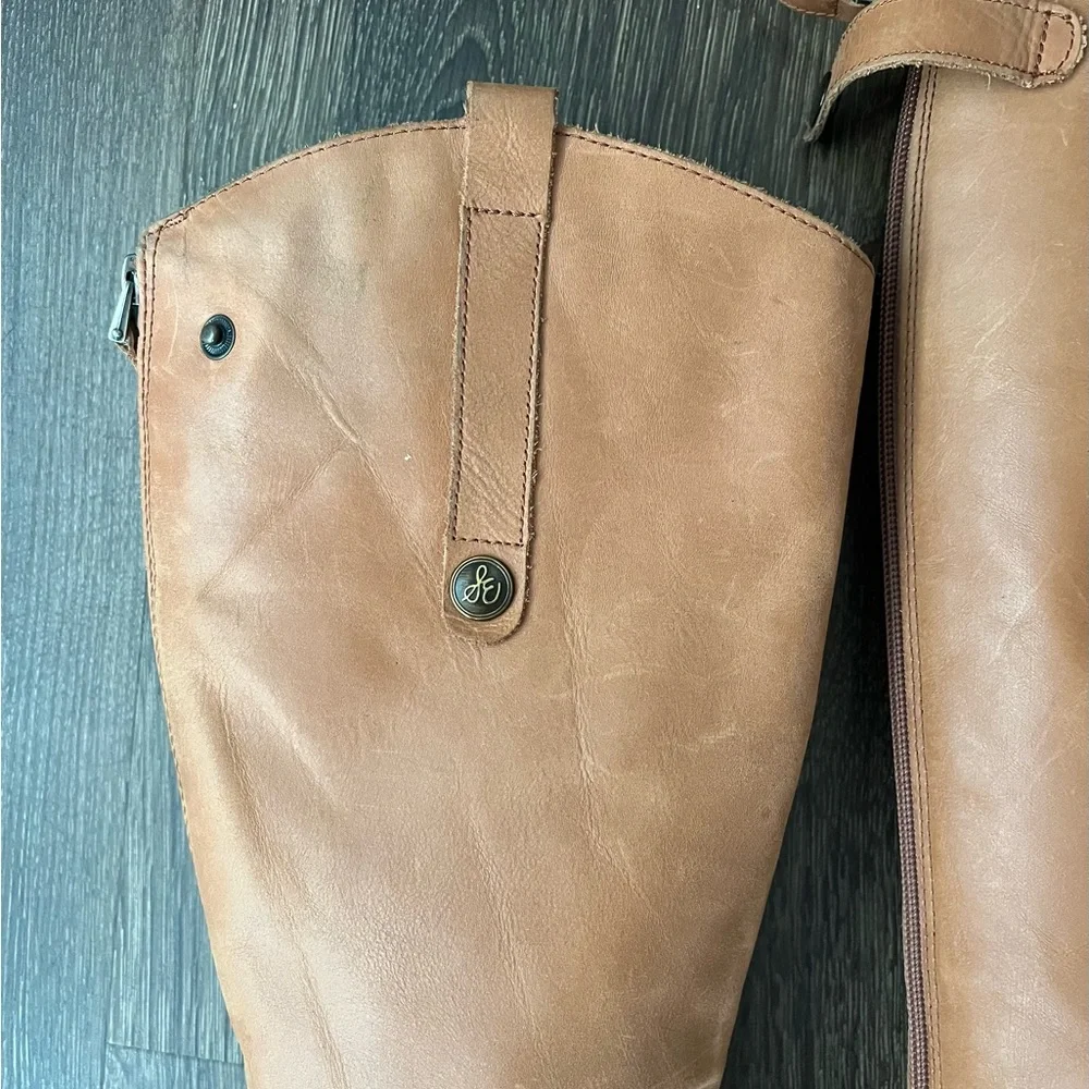 Sam Edelman Leather Riding Boot - Picture 7 of 9